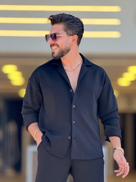 Tenue Décontractée Homme – Chemise + Pantalon