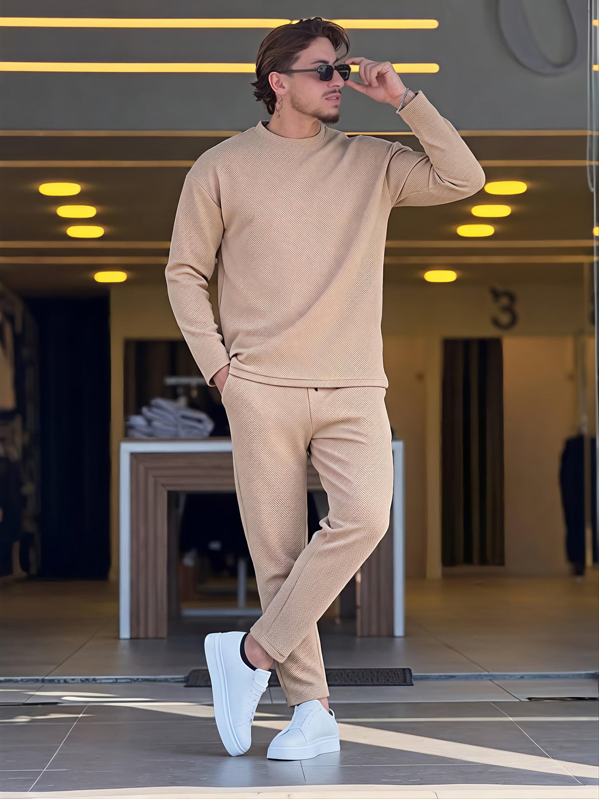 Ensemble confortable homme, style décontracté et tendance