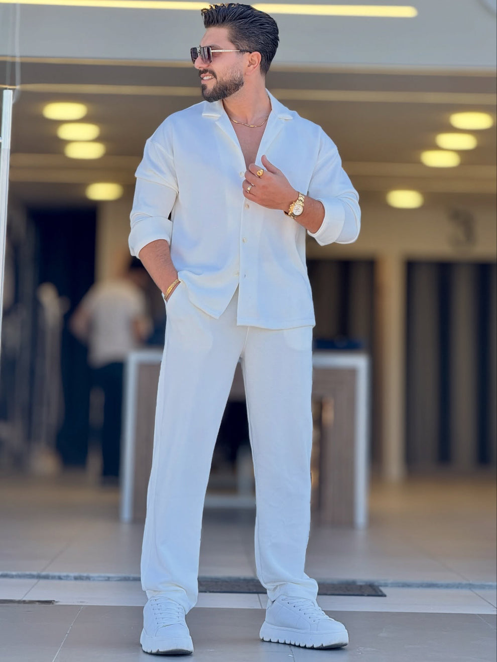 Tenue Décontractée Homme – Chemise + Pantalon