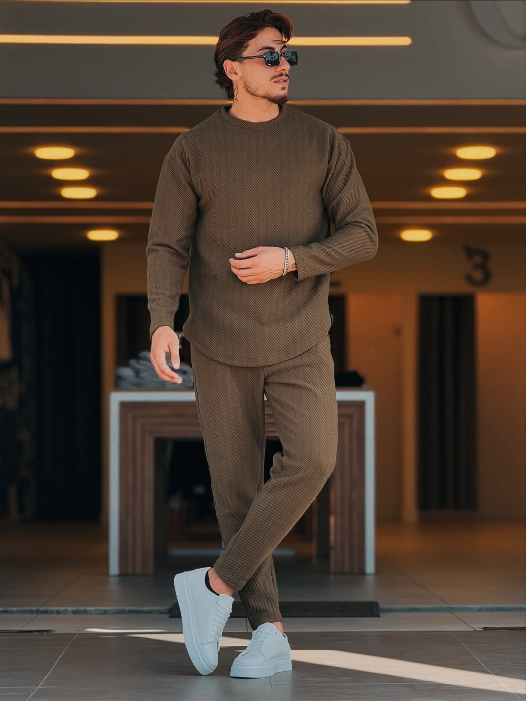 Ensemble confortable homme, style décontracté et tendance