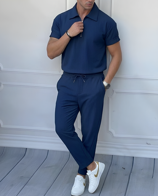 💥Ensemble half zipper (T-shirt +pantalon)