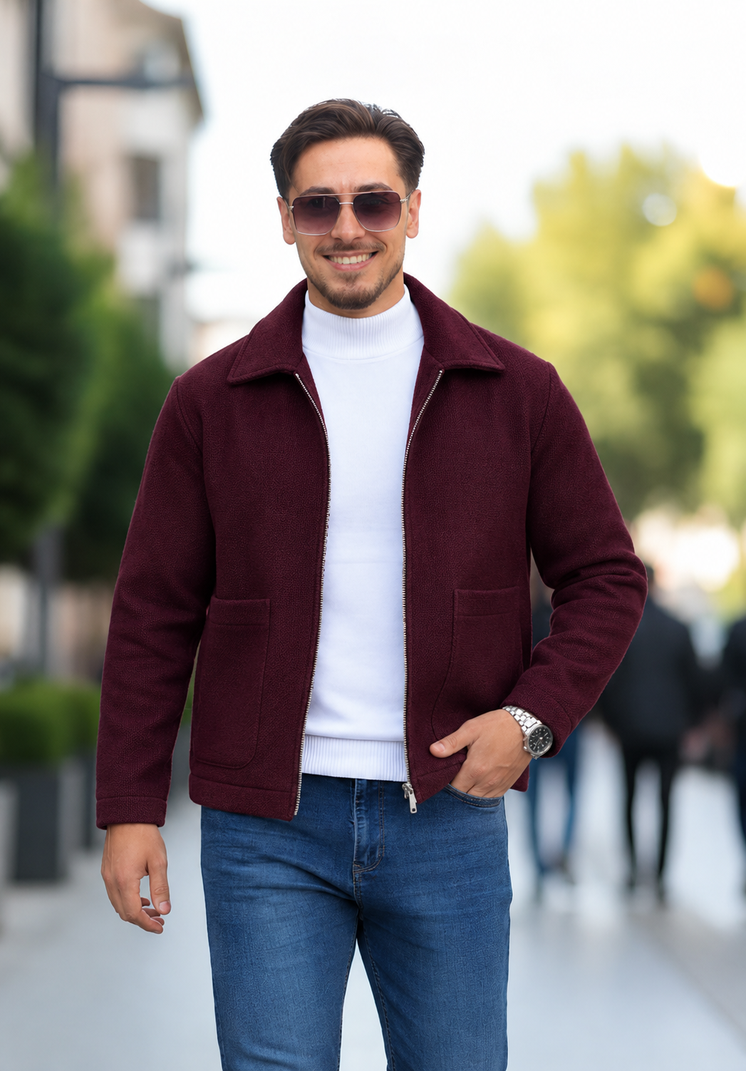 Zipper Jacket  🔥