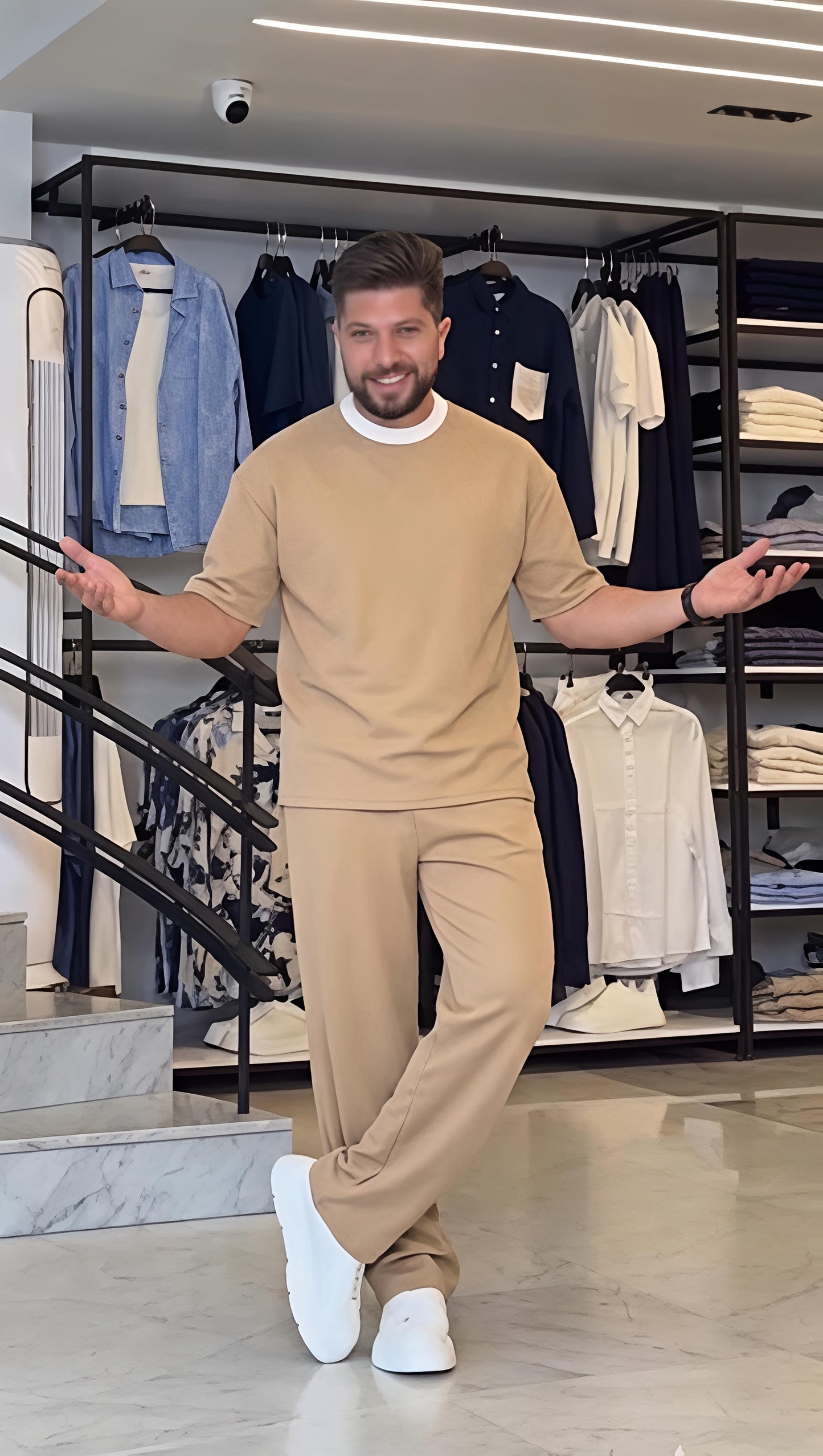 👔 طقم رجالي كاجوال فاخر