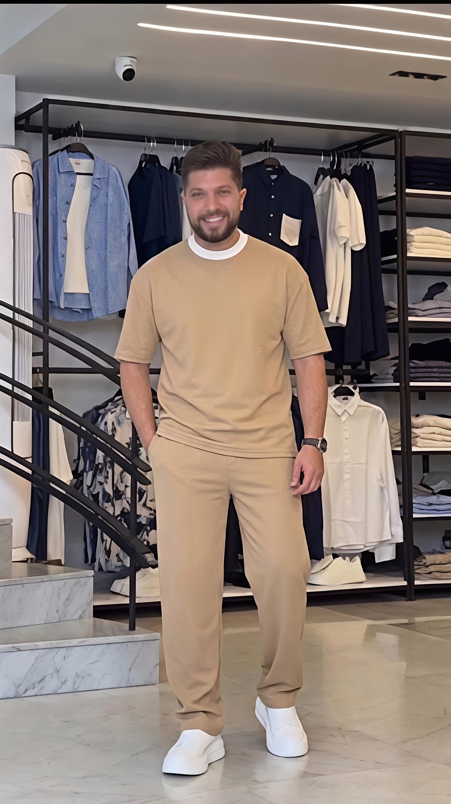 👔 طقم رجالي كاجوال فاخر