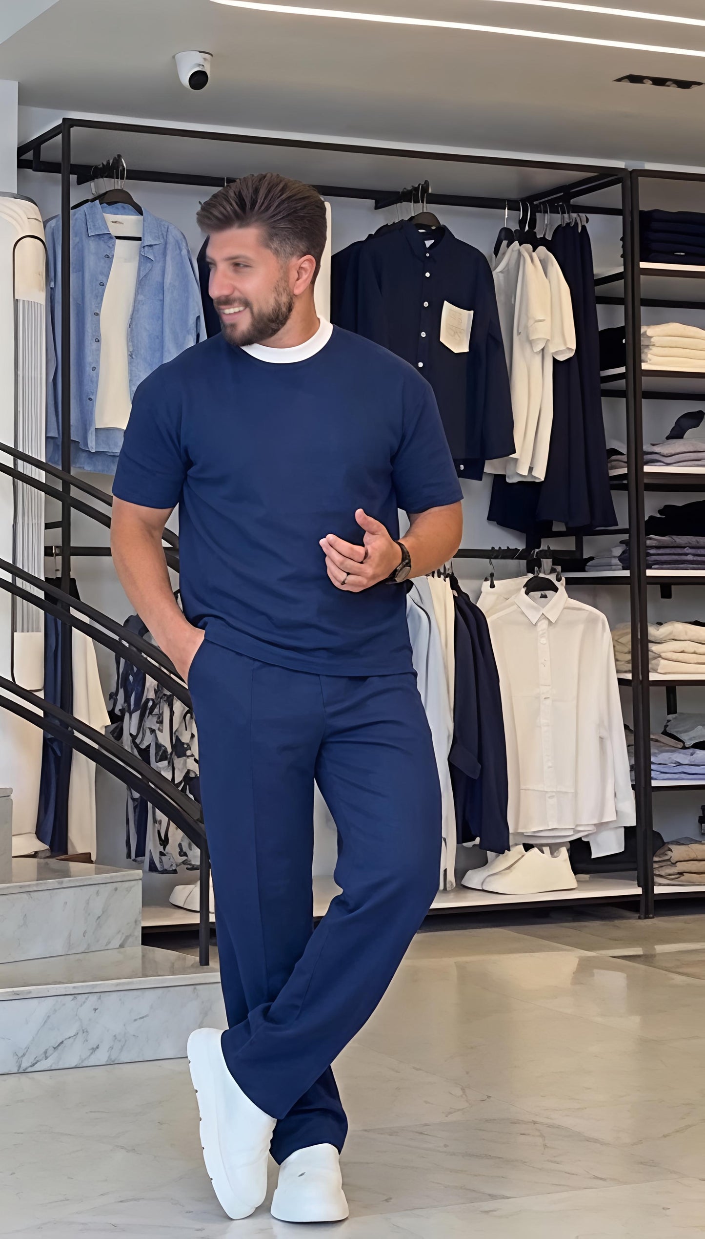 👔 طقم رجالي كاجوال فاخر