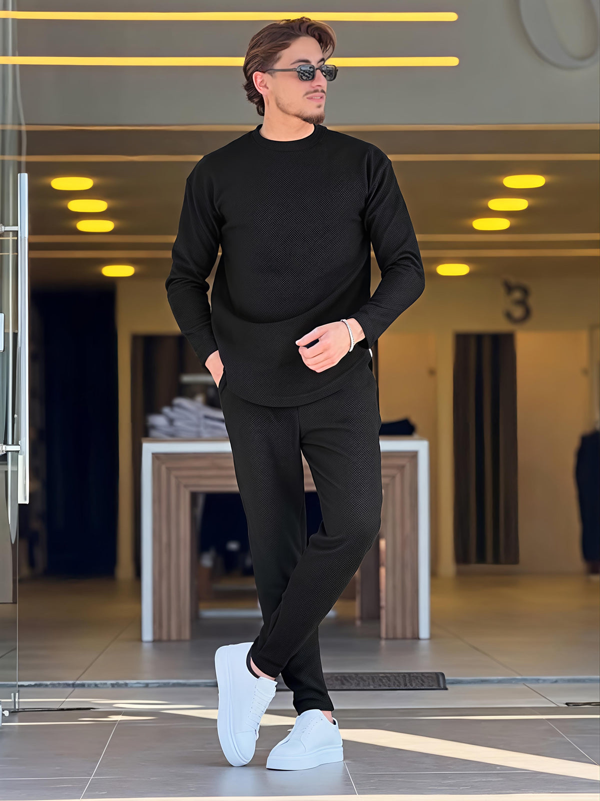 Ensemble confortable homme, style décontracté et tendance