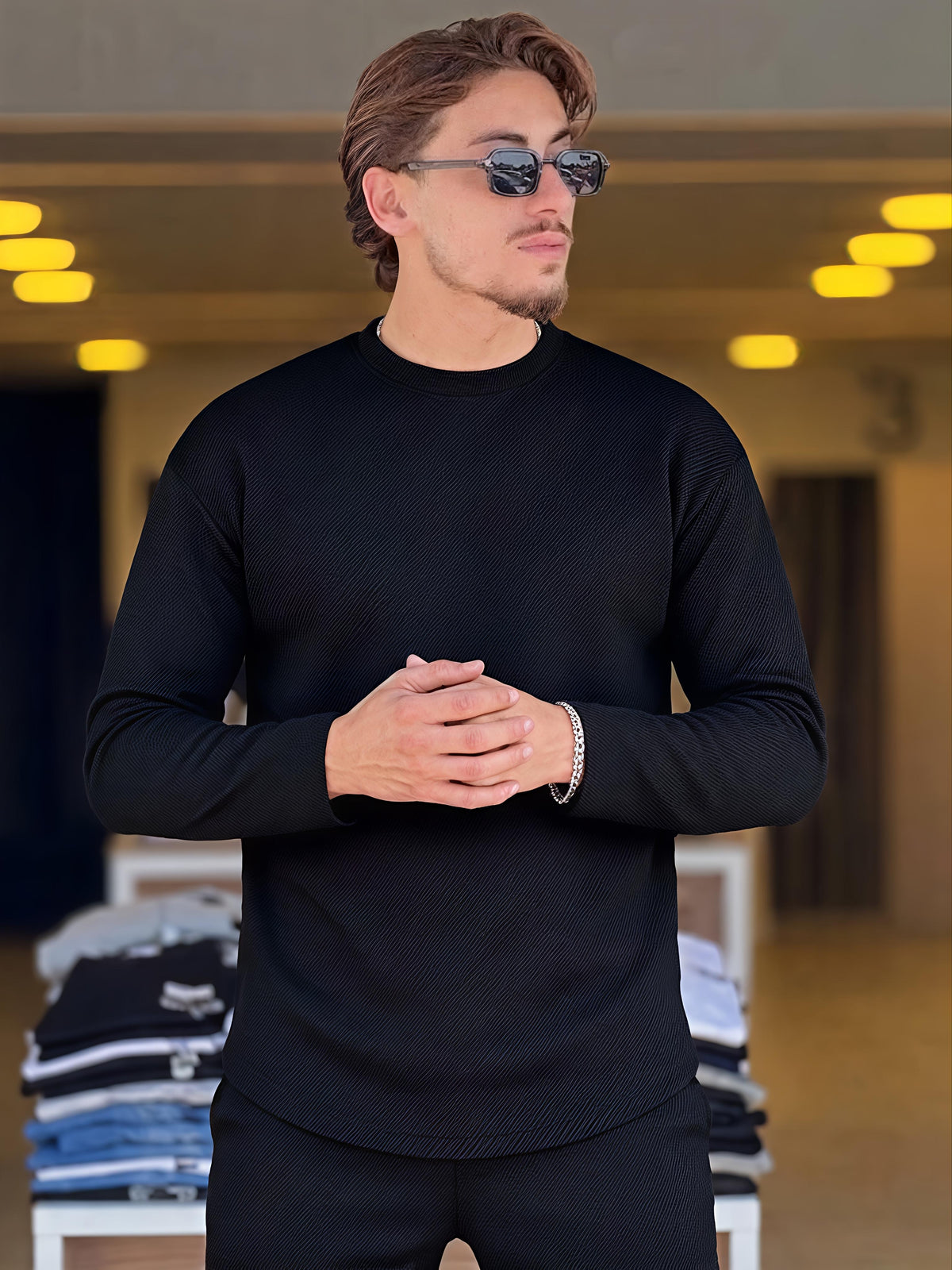 Ensemble confortable homme, style décontracté et tendance